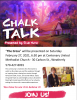 Chalk Talk w/ Elva Hurst Flyer